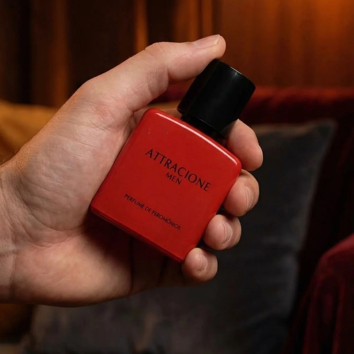 Perfume Attracione Men com Feromônios Ativados 25ml