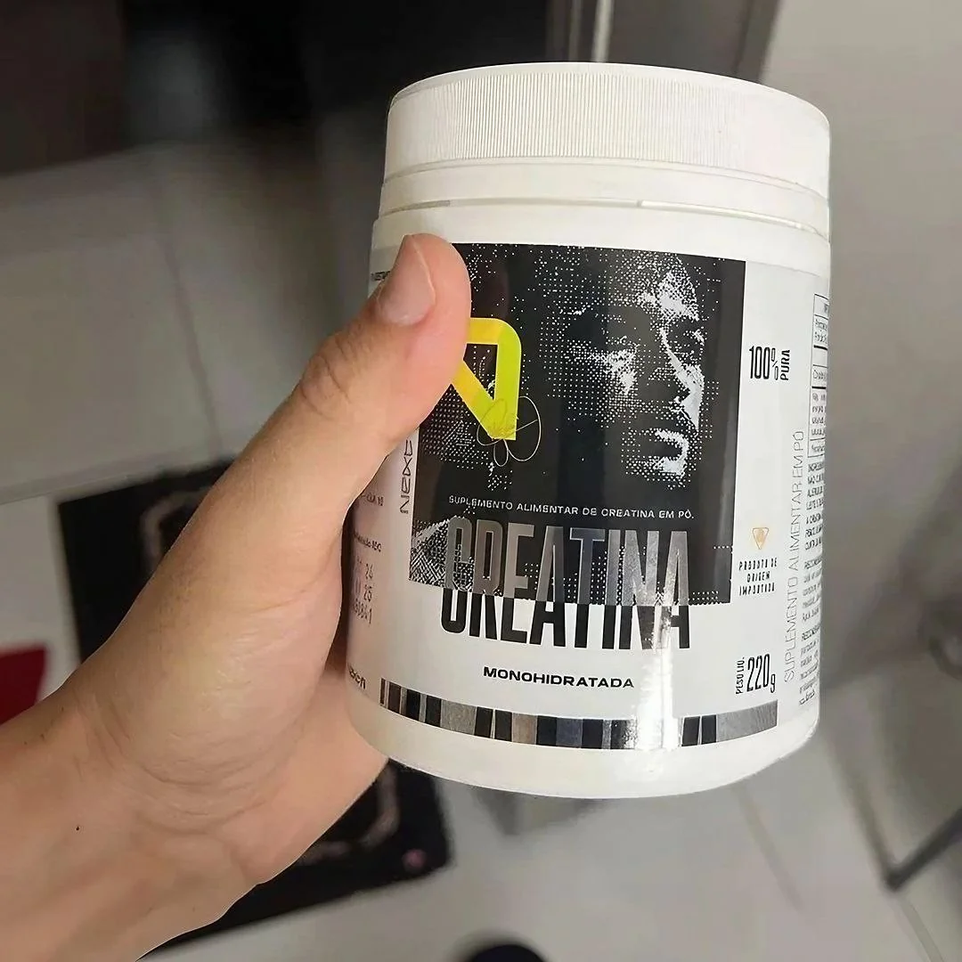 Creatina Pote - Monohidratada - 100% Pura 220g- Next10 Sem Sabor