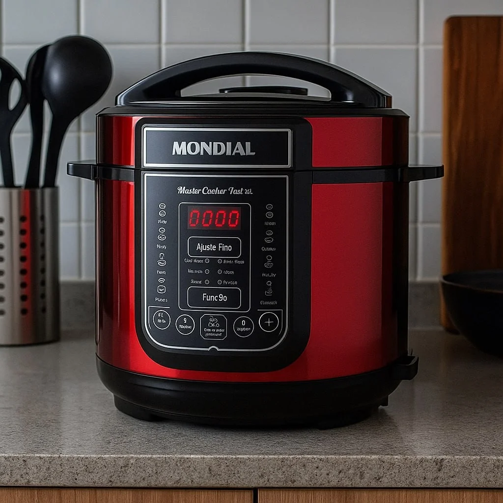 Panela de Pressão Elétrica Digital Mondial - 110V - AliExpress 6