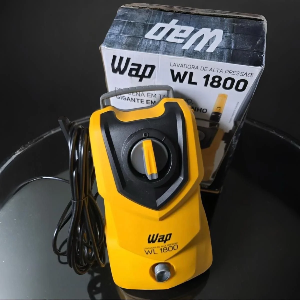 Lavadora De Alta Pressão Compacta Wap Wl 1800 1400w 1500psi Amarelo 60 Hz
