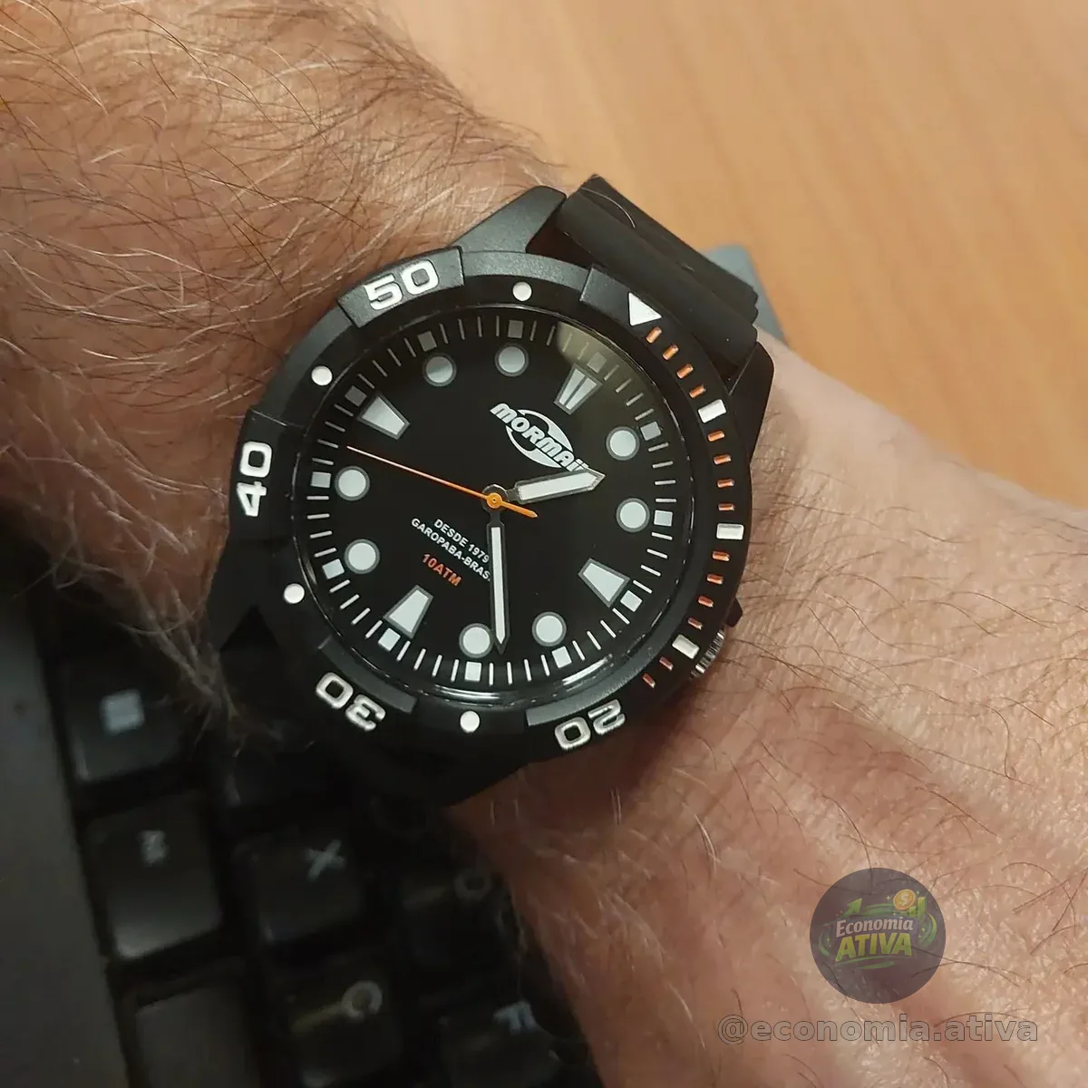 *RELÓGIO DA MORMAII POR MENOS DE 100 CONTO,*_vai acabar rápido_