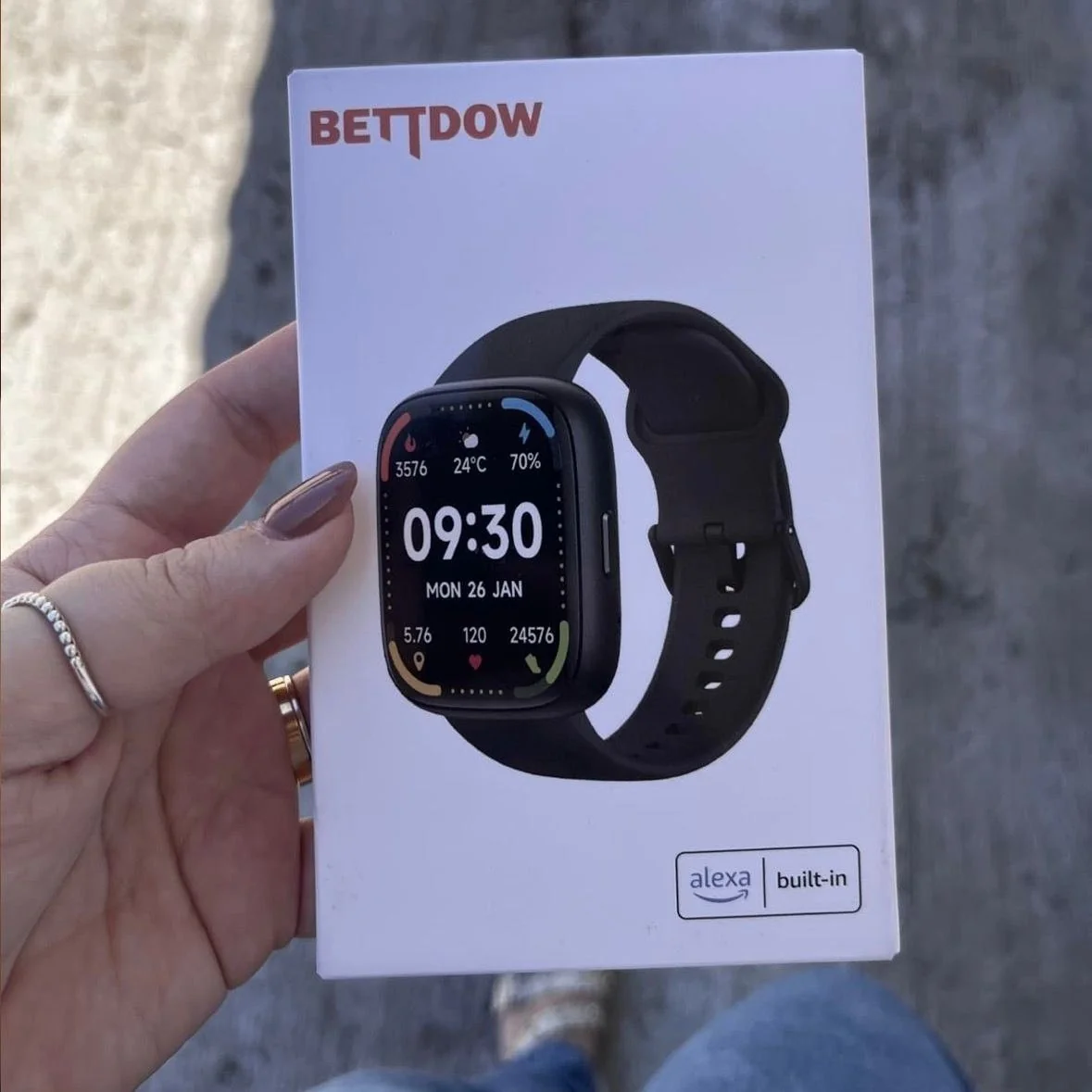 Smartwatch com ALEXA ⌚️ PRECINHO!
