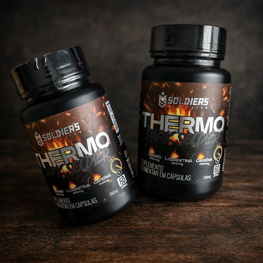 Termogênico Dark Cafeina 100% Soldiers Nutrition